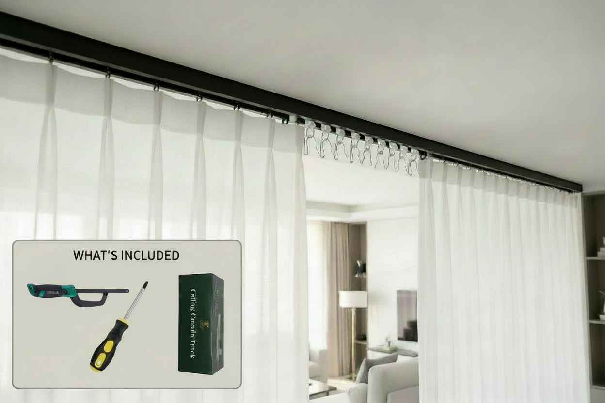 Famlux Prestige Ceiling Curtain Track Room Divider